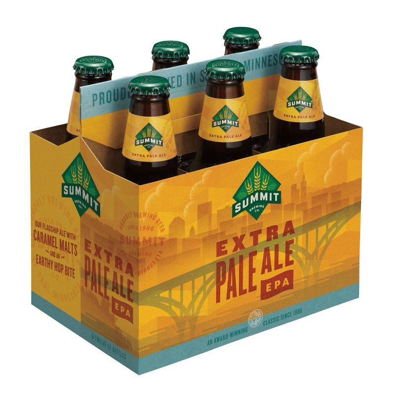 slide 4 of 4, Summit Brewing Co. Summit Extra Pale Ale Beer - 6pk/12 fl oz Bottles, 6 ct; 12 fl oz