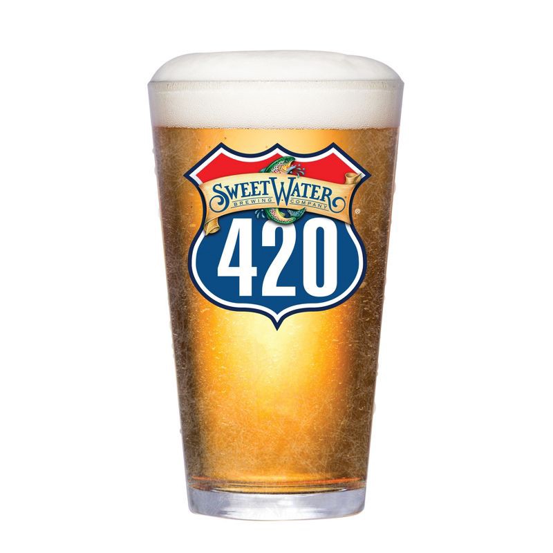 slide 2 of 10, SweetWater Brewing Company SweetWater 420 Extra Pale Ale Beer - 6pk/12 fl oz Cans, 6 ct; 12 fl oz