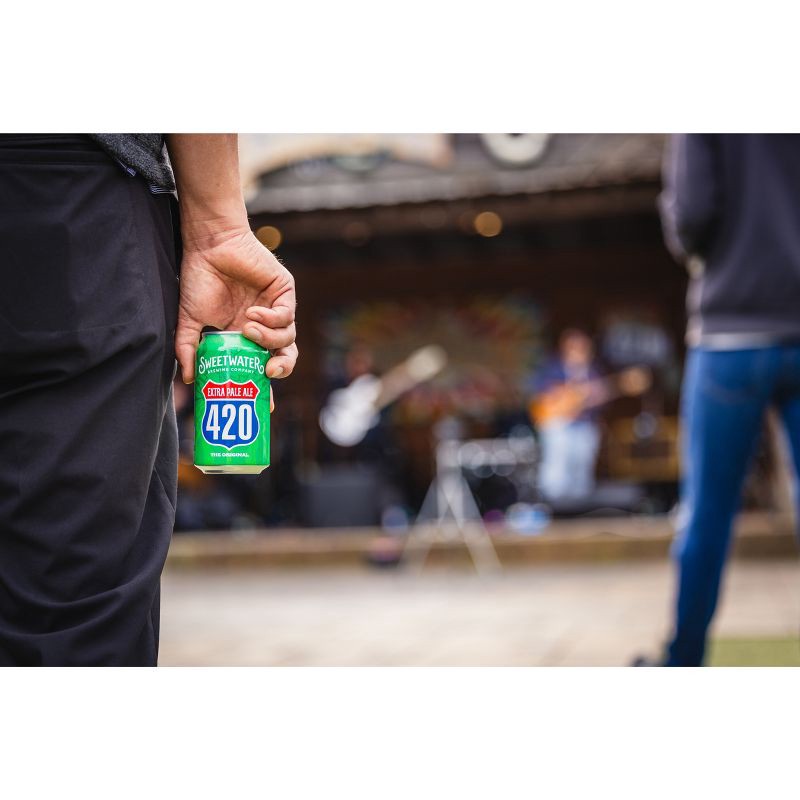 slide 9 of 10, SweetWater Brewing Company SweetWater 420 Extra Pale Ale Beer - 6pk/12 fl oz Cans, 6 ct; 12 fl oz