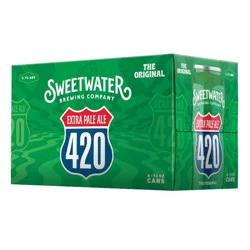 SweetWater Brewing Company SweetWater 420 Extra Pale Ale Beer - 6pk/12 fl oz Cans