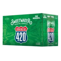 SweetWater Brewing Company SweetWater 420 Extra Pale Ale Beer - 6pk/12 fl oz Cans