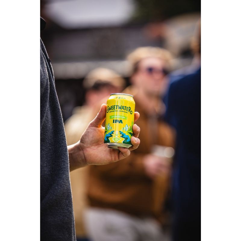 slide 6 of 6, SweetWater Brewing Company SweetWater IPA Beer - 6pk/12 fl oz Cans, 6 ct; 12 fl oz