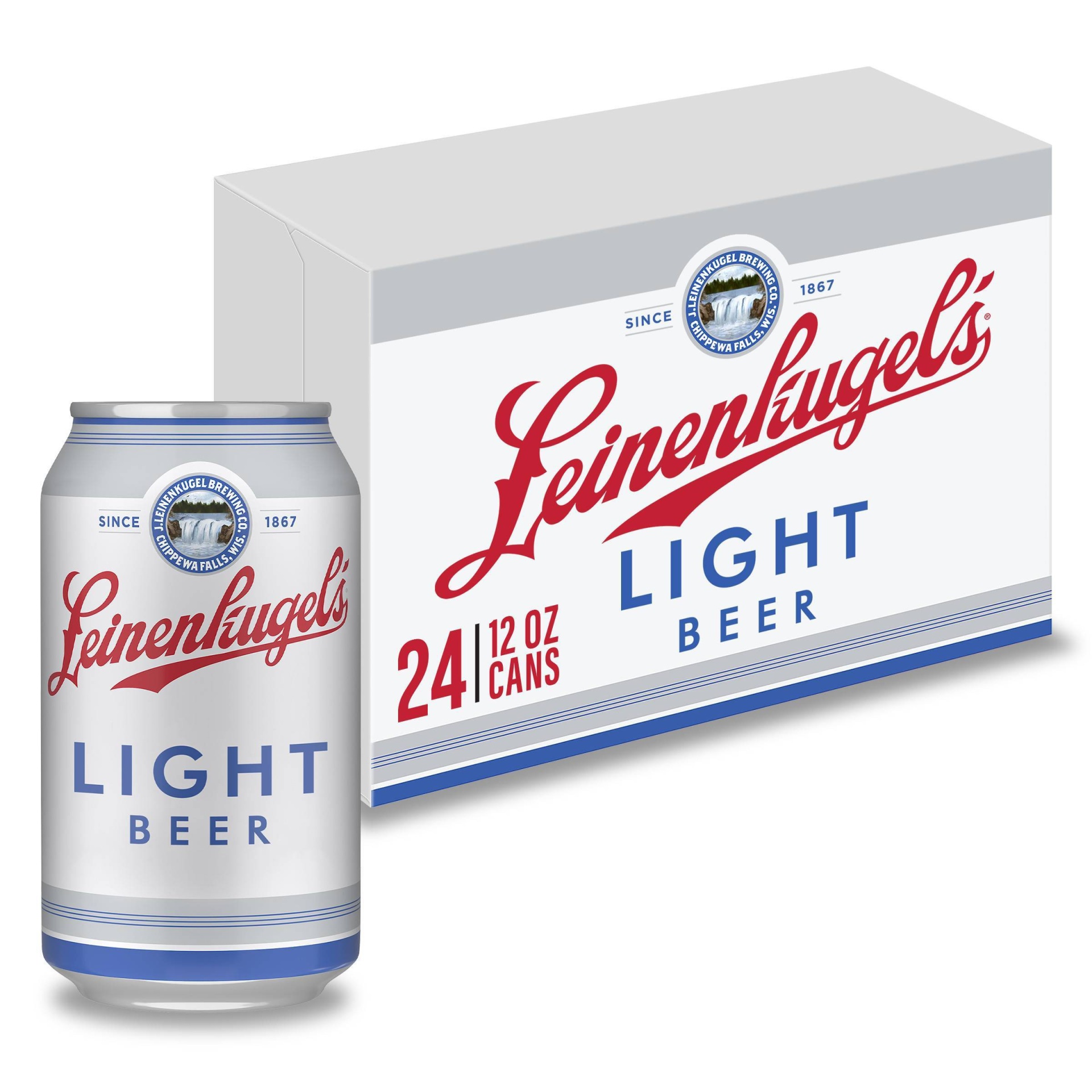 slide 1 of 1, Leinenkugel's Light Beer - 24pk/12 fl oz Cans, 24 ct; 12 fl oz