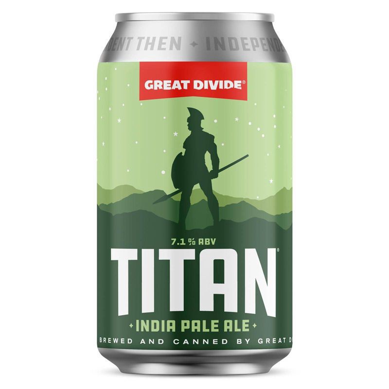 slide 5 of 5, Great Divide Brewing Co Great Divide Titan IPA Beer - 6pk/12 fl oz Cans, 6 ct; 12 fl oz