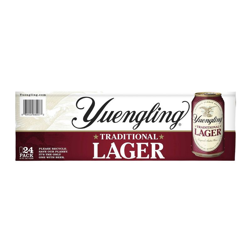 slide 5 of 5, Yuengling Amber Lager Beer - 24pk/12 fl oz Cans, 24 ct; 12 fl oz