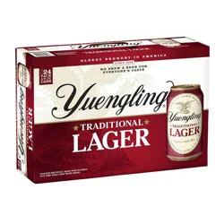 Yuengling Amber Lager Beer - 24pk/12 fl oz Cans