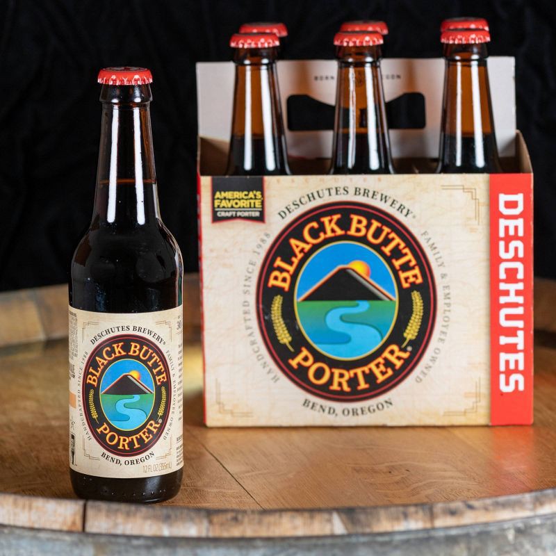 slide 4 of 6, Deschutes Brewery Deschutes Black Butte Porter Beer - 6pk/12 fl oz Bottles, 6 ct; 12 fl oz