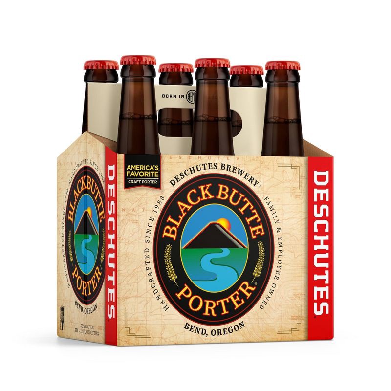 slide 1 of 6, Deschutes Brewery Deschutes Black Butte Porter Beer - 6pk/12 fl oz Bottles, 6 ct; 12 fl oz