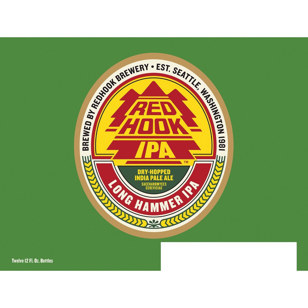 slide 2 of 4, Redhook Brewery Redhook Long Hammer IPA Beer - 12pk/12 fl oz Cans, 12 ct; 12 fl oz