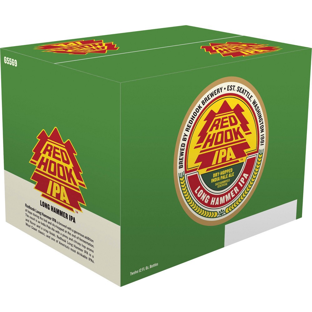 slide 3 of 4, Redhook Brewery Redhook Long Hammer IPA Beer - 12pk/12 fl oz Cans, 12 ct; 12 fl oz