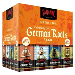 Saranac German Roots Variety Beer Pack - 12pk/12 fl oz Bottles
