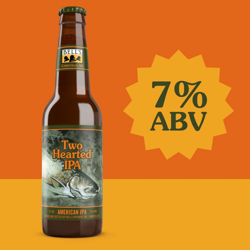 slide 4 of 5, Bell's Brewery Bell's Two Hearted Ale IPA Beer - 6pk/12 fl oz Bottles, 6 ct; 12 fl oz
