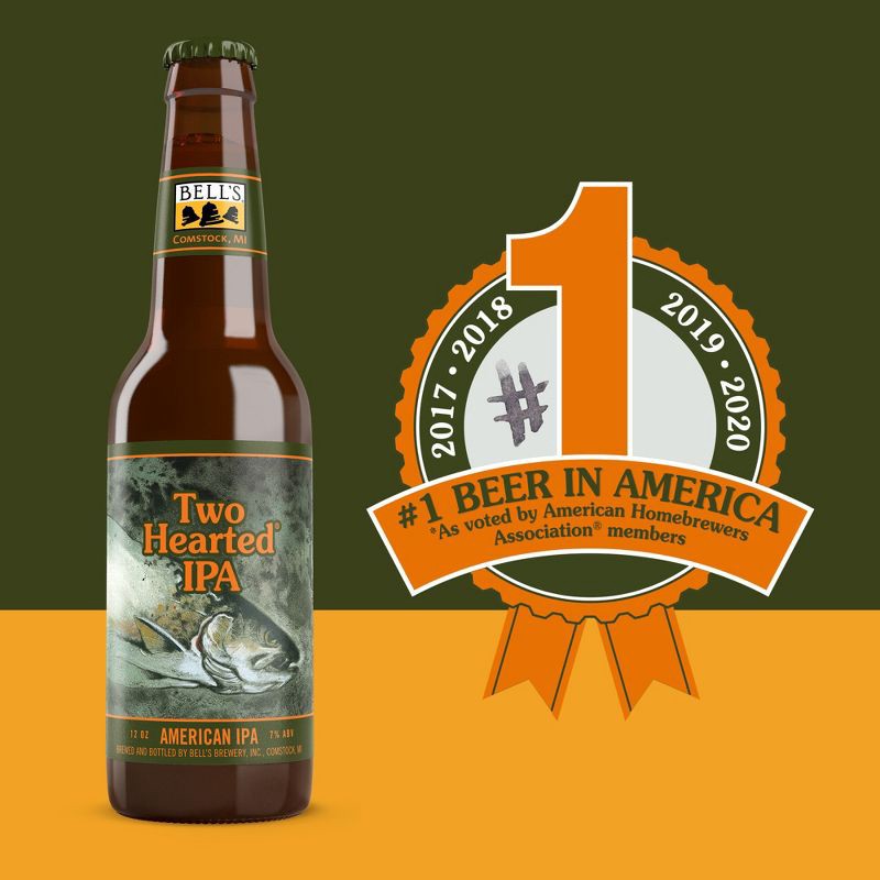 slide 5 of 5, Bell's Brewery Bell's Two Hearted Ale IPA Beer - 6pk/12 fl oz Bottles, 6 ct; 12 fl oz