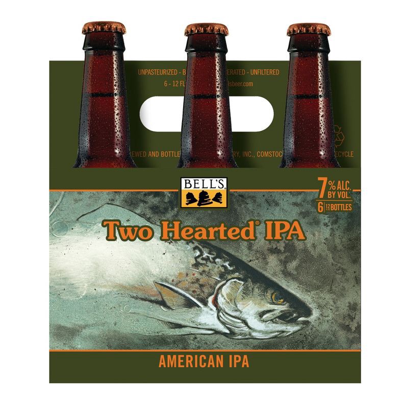 slide 6 of 6, Bell's Brewery Bell's Two Hearted IPA Beer - 6pk/12 fl oz Bottles, 6 ct; 12 fl oz