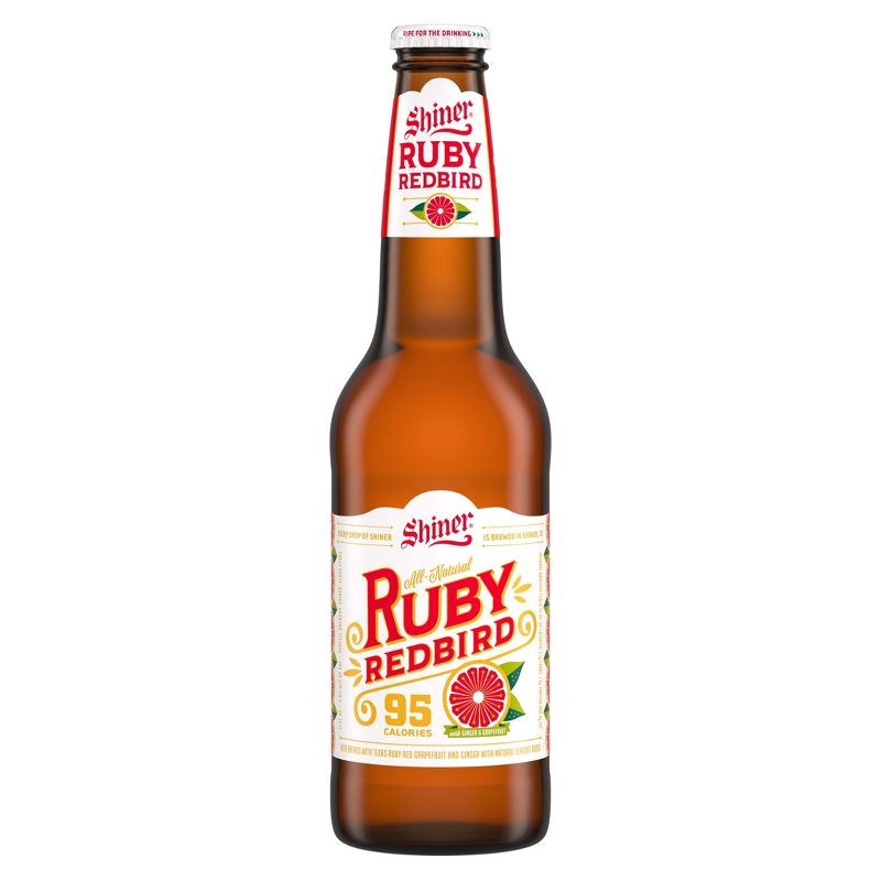 slide 2 of 9, Shiner Ruby Redbird Grapefruit Beer - 6pk/12 fl oz Bottles, 6 ct; 12 fl oz
