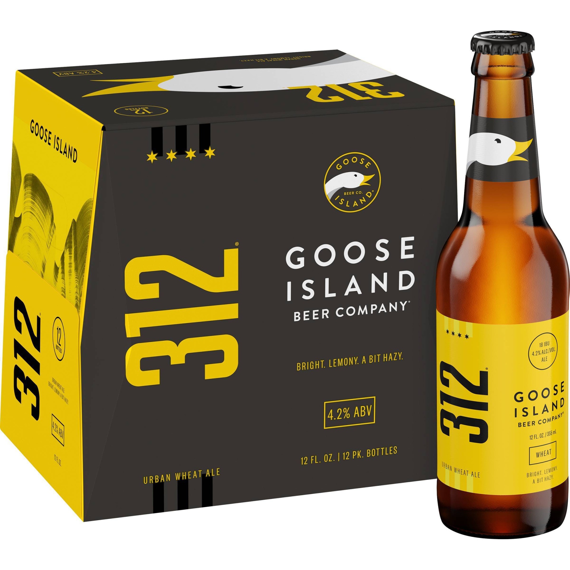 slide 1 of 4, Goose Island Beer Co. Goose Island 312 Urban Wheat Ale Beer - 12pk/12 fl oz Bottles, 12 ct; 12 fl oz