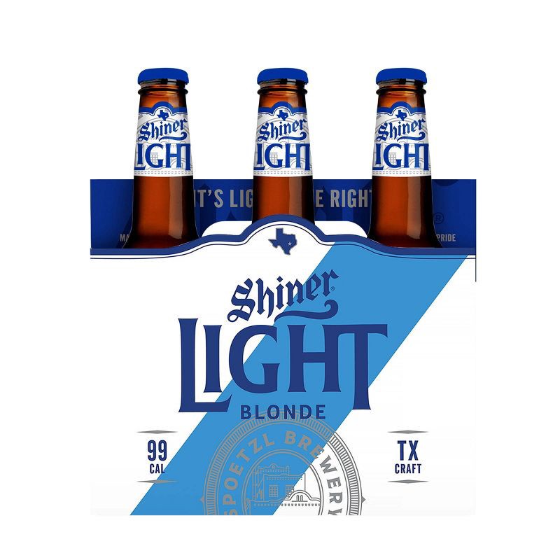 slide 4 of 13, Shiner Light Blonde Beer - 6pk/12 fl oz Bottles, 6 ct; 12 fl oz