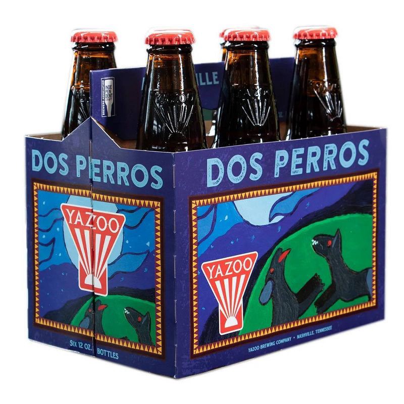 slide 1 of 1, Yazoo Dos Perros Ale Beer - 6pk/12 fl oz Bottles, 6 ct; 12 fl oz