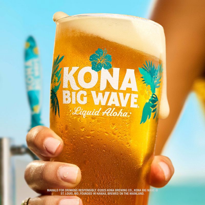 slide 6 of 10, Kona Brewing Co. Kona Big Wave Golden Ale Beer - 6pk/12 fl oz Bottles, 6 ct; 12 fl oz