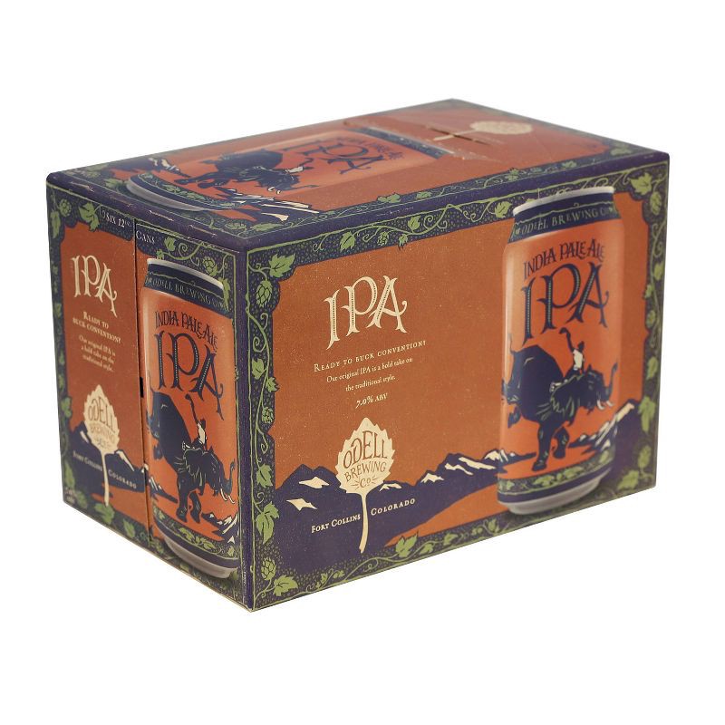 slide 1 of 6, Odell Brewing Co Odell Brewing IPA Beer - 6pk/12 fl oz Cans, 6 ct; 12 fl oz