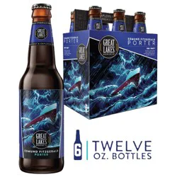 Great Lakes Brewing Co. Great Lakes Edmund Fitzgerald Porter Beer - 6pk/12 fl oz Bottles
