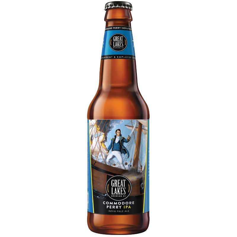 slide 4 of 6, Great Lakes Brewing Co. Great Lakes Commodore Perry IPA Beer - 6pk/12 fl oz Bottles, 6 ct; 12 fl oz