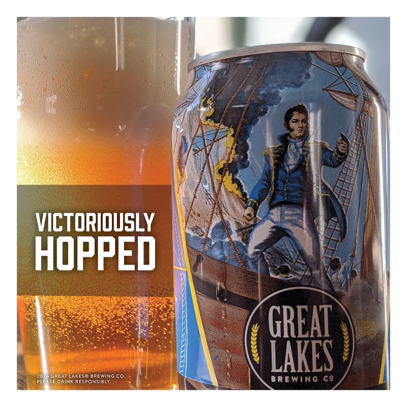 slide 5 of 6, Great Lakes Brewing Co. Great Lakes Commodore Perry IPA Beer - 6pk/12 fl oz Bottles, 6 ct; 12 fl oz