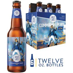 Great Lakes Brewing Co. Great Lakes Commodore Perry IPA Beer - 6pk/12 fl oz Bottles