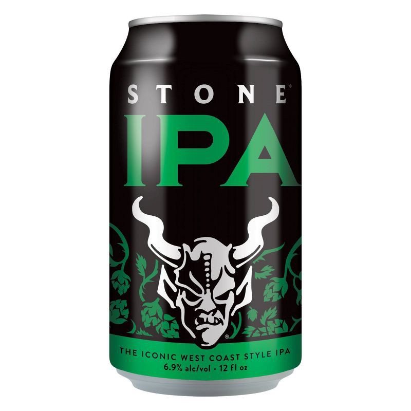 slide 2 of 5, Stone IPA Beer - 12pk/12 fl oz Cans, 12 ct; 12 fl oz