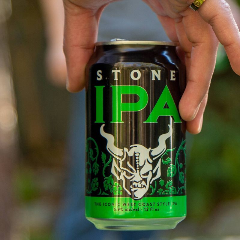 slide 4 of 5, Stone IPA Beer - 12pk/12 fl oz Cans, 12 ct; 12 fl oz
