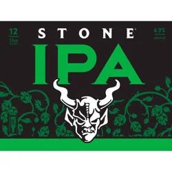 Stone IPA Beer - 12pk/12 fl oz Cans