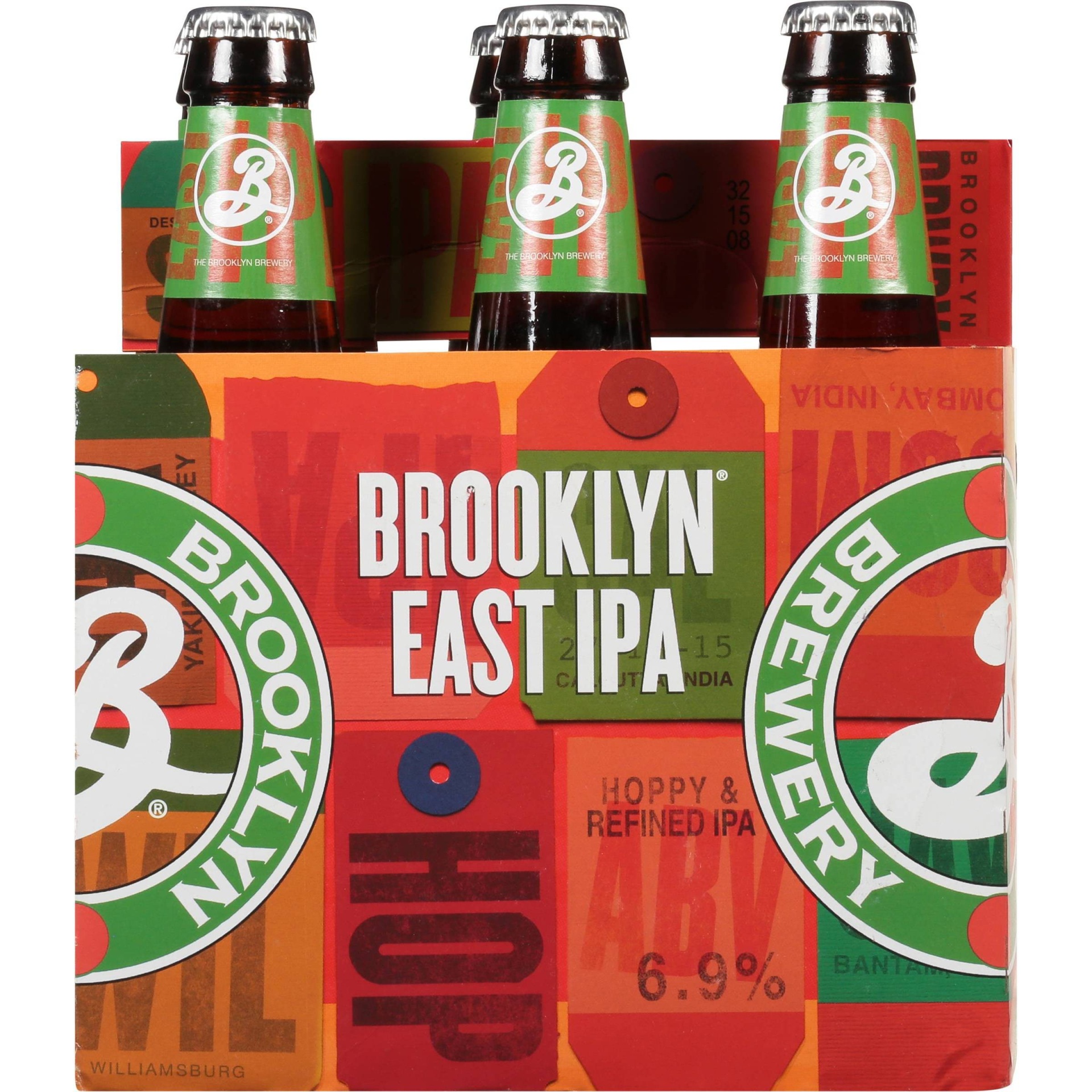 slide 1 of 1, Brooklyn Brewery Brooklyn East IPA Beer - 6pk/12 fl oz Bottles, 6 ct; 12 fl oz