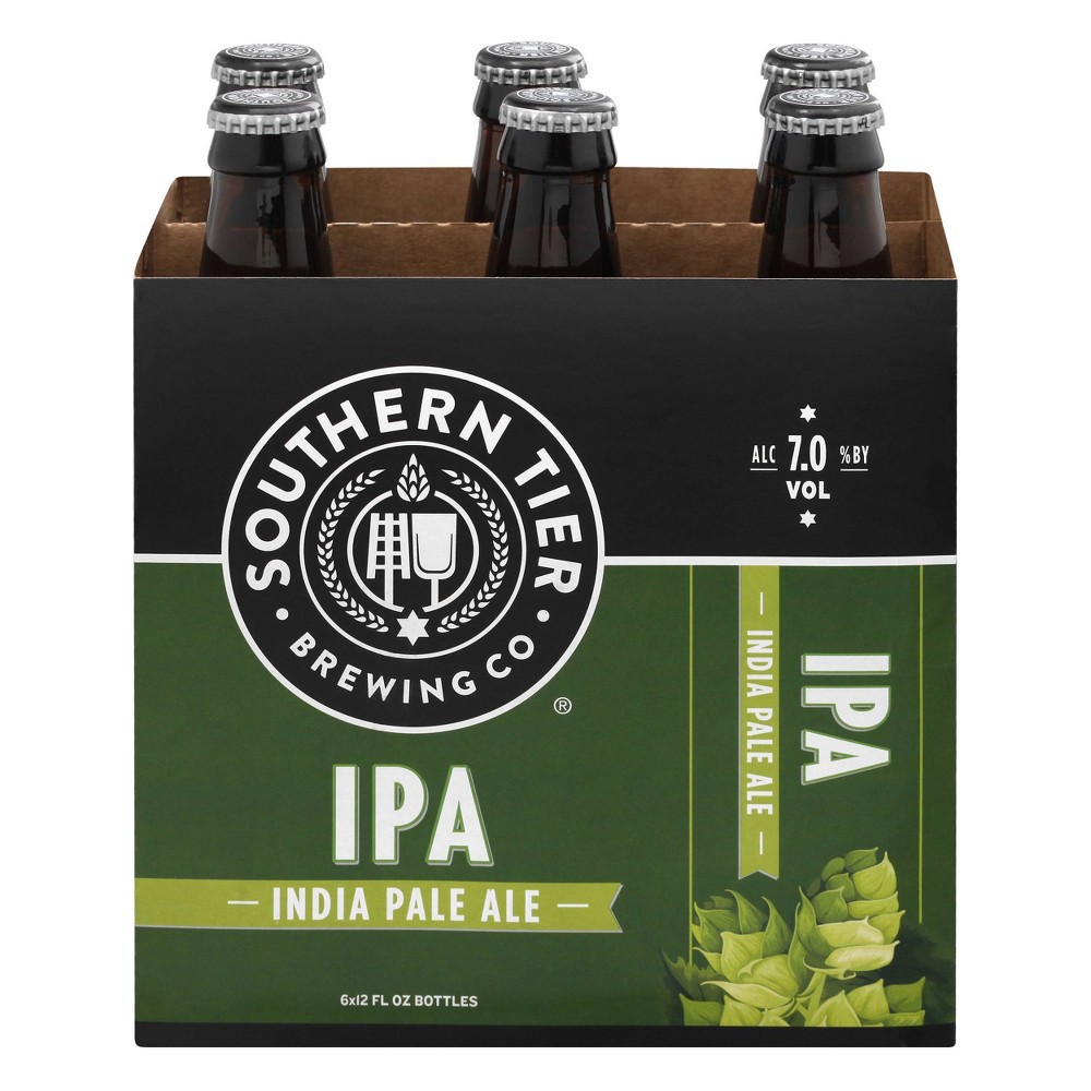 slide 2 of 4, Southern Tier Brewing Company Southern Tier IPA Beer - 6pk/12 fl oz Bottles, 6 ct; 12 fl oz