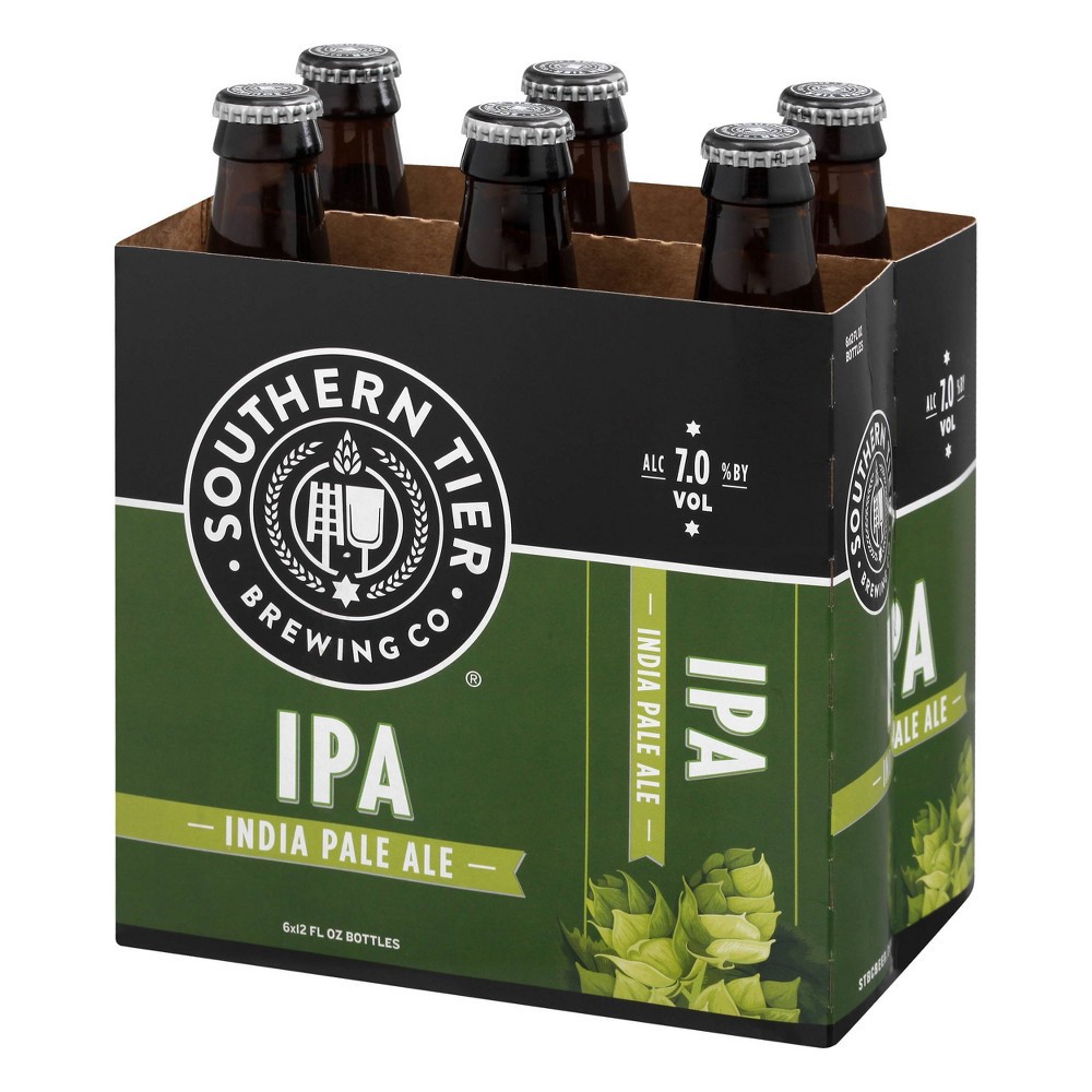 slide 4 of 4, Southern Tier Brewing Company Southern Tier IPA Beer - 6pk/12 fl oz Bottles, 6 ct; 12 fl oz