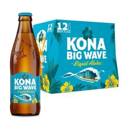 Kona Brewing Co. Kona Big Wave Golden Ale Beer - 12pk/12 fl oz Bottles
