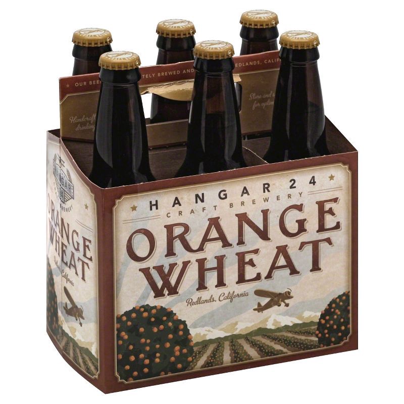 slide 1 of 1, Hangar 24 Craft Brewery Hangar 24 Orange Wheat Beer - 6pk/12 fl oz Bottles, 6 ct; 12 fl oz