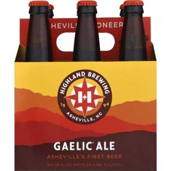 Highland Mist Highland Gaelic Ale Beer - 6pk/12 fl oz Bottles