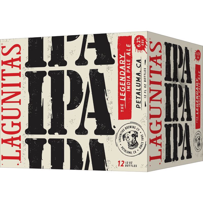 slide 7 of 7, Lagunitas IPA Beer - 12pk/12 fl oz Bottles, 12 ct; 12 fl oz