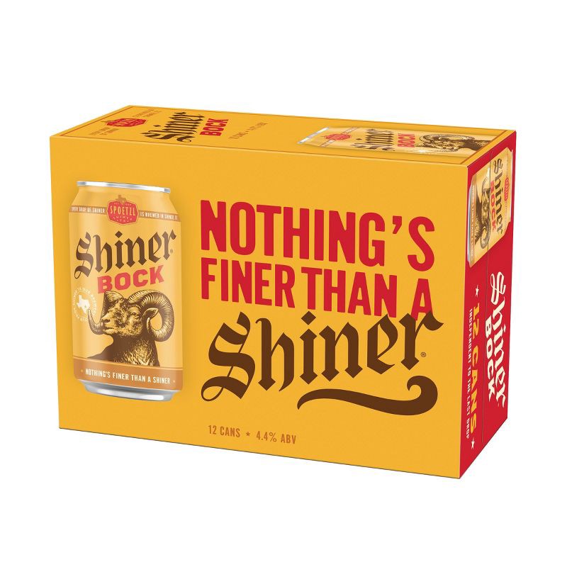 slide 10 of 11, Shiner Bock Beer - 12pk/12 fl oz Cans, 12 ct; 12 fl oz