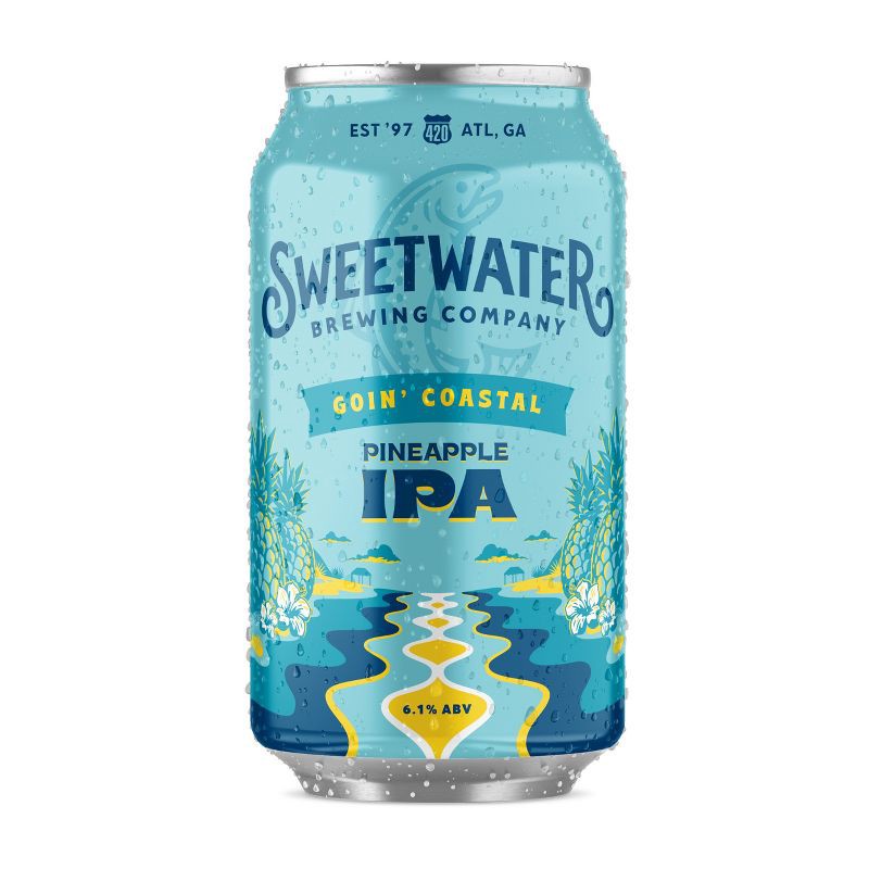slide 2 of 5, SweetWater Brewing Company SweetWater Brewing IPA Variety Pack - 12pk/12 fl oz Bottles, 12 ct; 12 fl oz