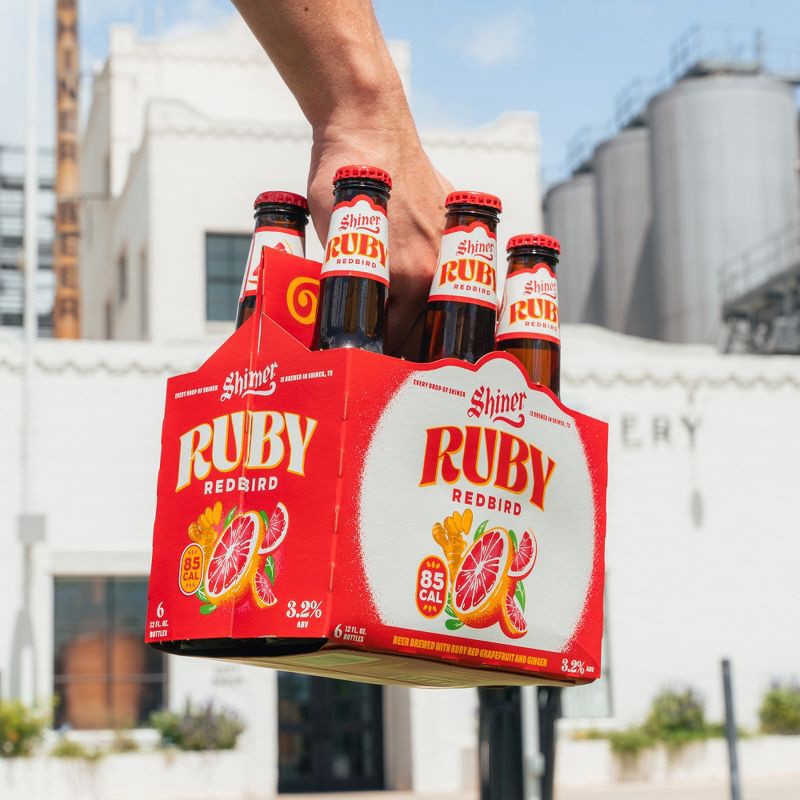 slide 5 of 8, Shiner Ruby Redbird Grapefruit Beer - 12pk/12 fl oz Bottles, 12 ct; 12 fl oz