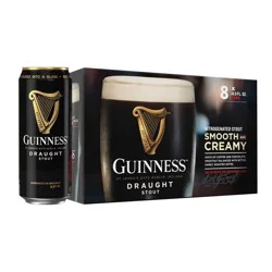 Guinness Draught Beer - 8pk/14.9 fl oz Cans