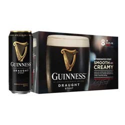 Guinness Draught Beer - 8pk/14.9 fl oz Cans