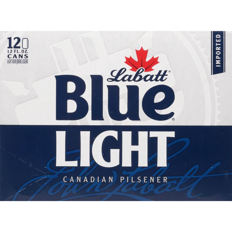 slide 1 of 7, Labatt Blue Light Canadian Pilsener Beer - 12pk/12 fl oz Cans, 12 ct; 12 fl oz
