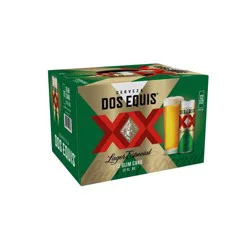 Dos Equis Mexican Lager Beer - 12pk/12 fl oz Cans