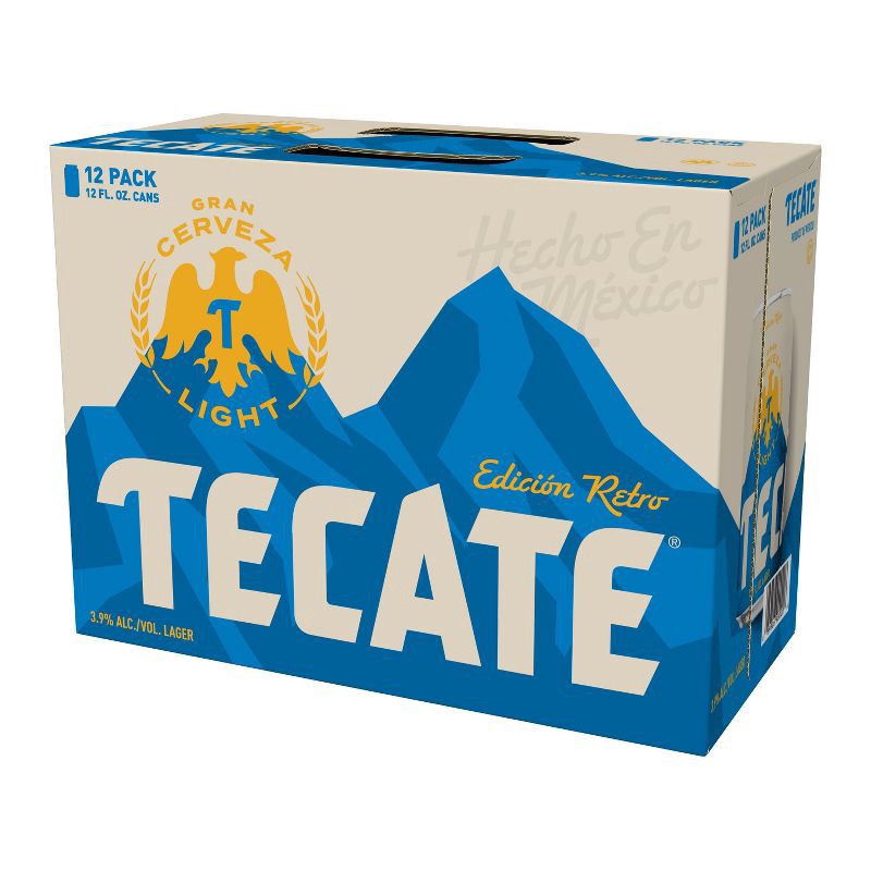 slide 5 of 6, Tecate Light Mexican Lager Beer - 12pk/12 fl oz Cans, 12 ct; 12 fl oz
