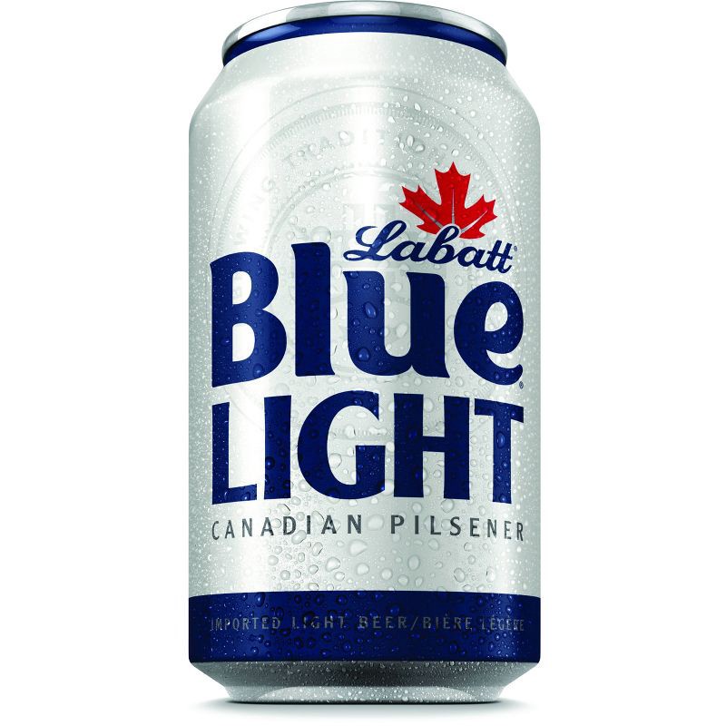 slide 2 of 2, Labatt Blue Light Canadian Pilsener Beer - 24pk/12 fl oz Cans, 24 ct; 12 fl oz