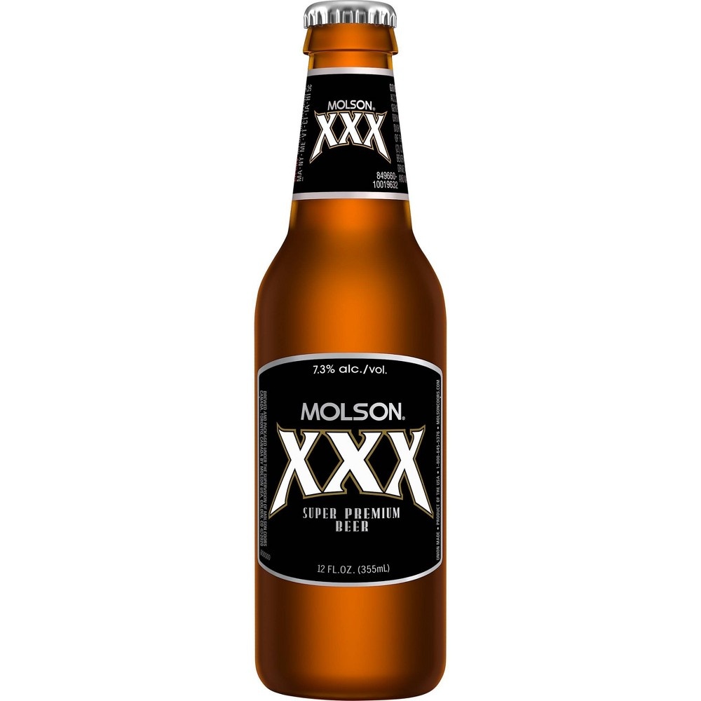 slide 4 of 4, Molson Canadian Molson XXX Super Premium Beer - 6pk/12 fl oz Bottles, 6 ct; 12 fl oz