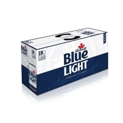Labatt Blue Light Canadian Pilsener Beer - 18pk/12 fl oz Cans