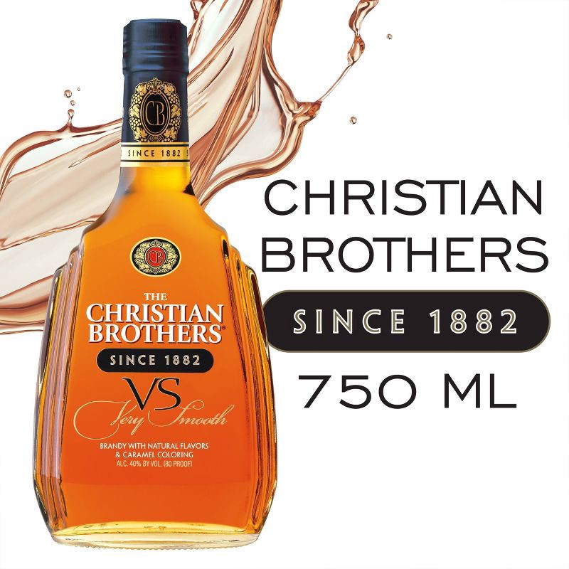 slide 3 of 6, The Christian Brothers Christian Brothers VS Brandy - 750ml Bottle, 750 ml